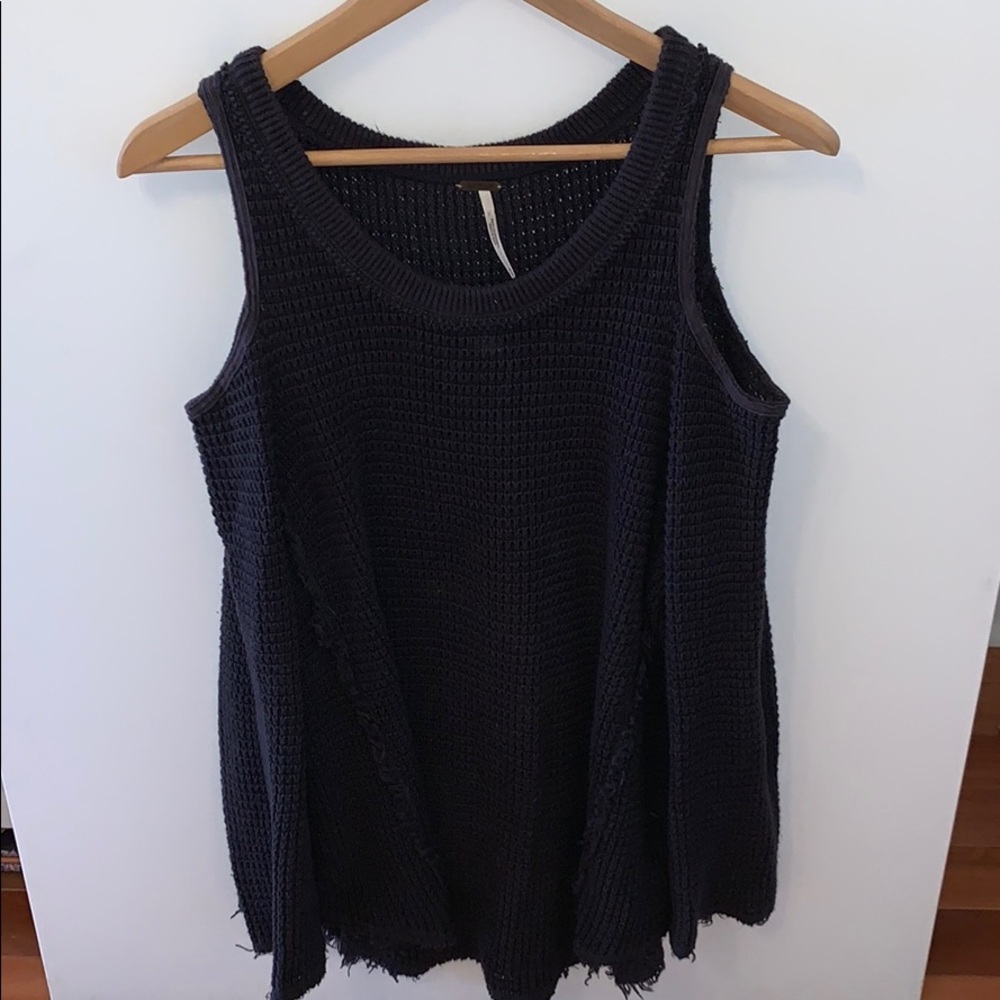 Free People Open Shoulder Sweater